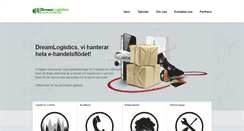 Desktop Screenshot of dreamlogistics.se