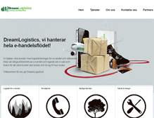 Tablet Screenshot of dreamlogistics.se